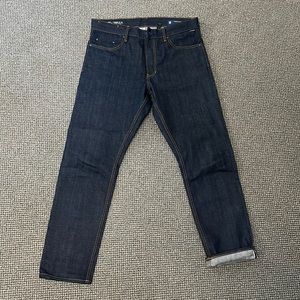 G star regular straight triple A selvedge denim. Work once. 32/30